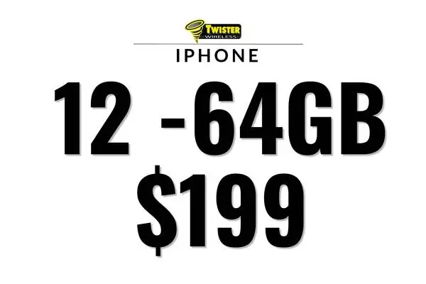 Apple iPhone 12 64GB - Factory Unlocked - Guaranteed Clean IMEI | Twister Wirele