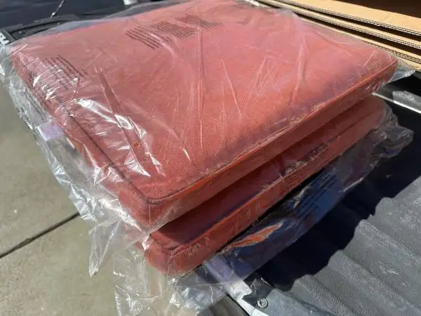 New outdoor patio furniture sunbrella fabric stool/chair cushions