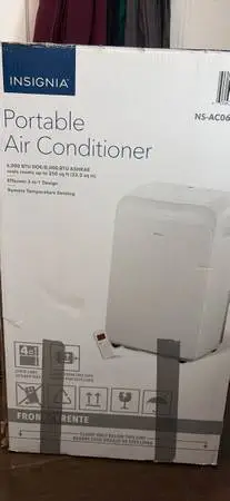 Portable Air Conditioner 6000 BTU
