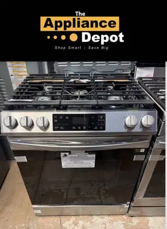 New Samsung Slide in Gas Range