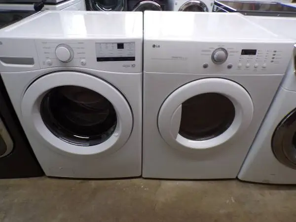 LG FRONT LOAD WASHER&DRYER/ stackable