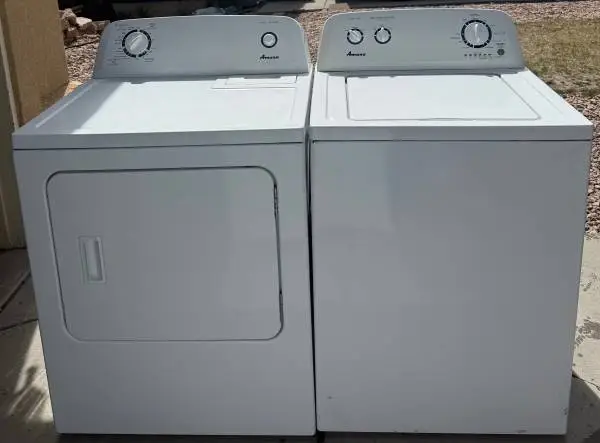 Whirlpool Amana Super Capacity Washer and Electric Dryer