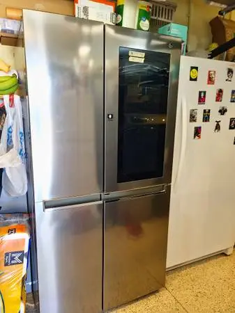 LG 27 cu. ft. Side-By-Side InstaView Refrigerator