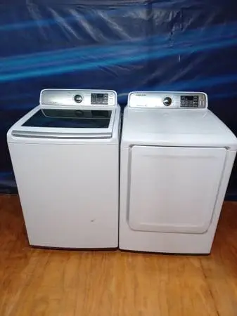 Samsung Washer And Electric Dryer Free deliver and install 3 Month Warranty