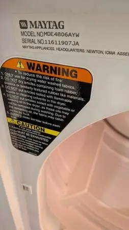 Maytag Dryer-Electric