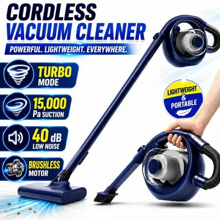 [NEW] USB Rechargeable Cordless Vacuum Cleaner