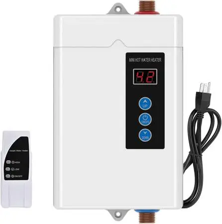 3KW Electric Tankless Water Heater, 110V High Efficiency