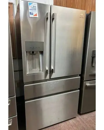 Electrolux French Door Refrigerator Stainless Steel – Clean & Working