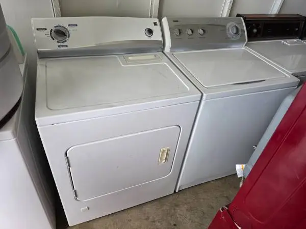 Kenmore top loading washer and gas dryer