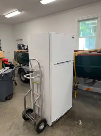Unique dual fuel fridge/freezer