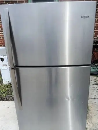 Whirlpool Stainless Steel Refrigerator (Top & Bottom)