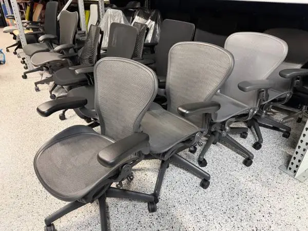 Herman Miller Aerons-Classic $475-Remastered $750-& Embodys $750
