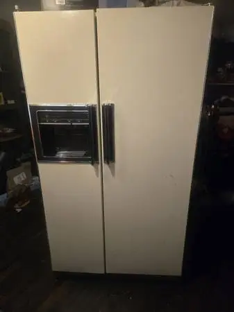 Old refrigerator