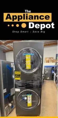 Electrolux Laundry Tower Washer & Electric Dryer