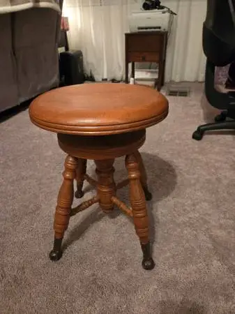 Vintage Victoria Era Piano Stool