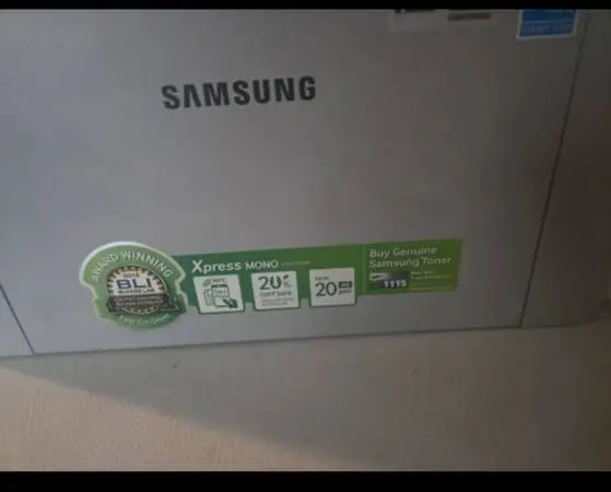 EXCELLENT CONDITION Samsung SL-M2020W/XAA Wireless Monochrome Printer