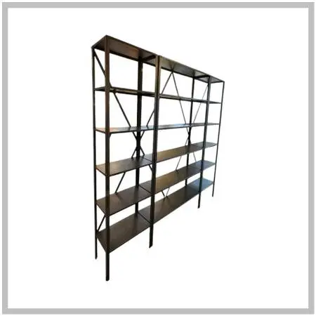 Industrial Metal Shelving Unit