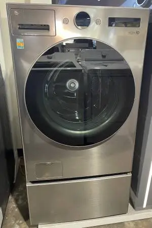 USED ONCE! LG FRONT LOAD WASHER