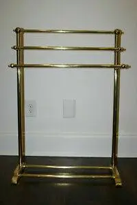 Samuel Heath Freestanding Towel Stand made in England