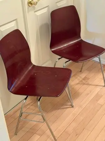 Authentic MCM Chairs - Set of 2