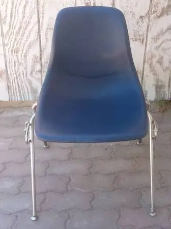 Vintage Herman Miller Era  Stackable side Chairs (set of 4)