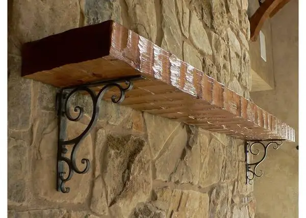 19 Tall decorative Iron Support Brackets ..Extra Heavy Duty Cast