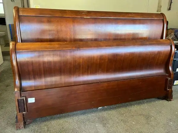 Sleigh Bed, Big & Tall Cal-King