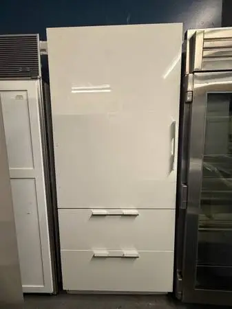 Built-In Refrigerator Double Freezer Left Hinge