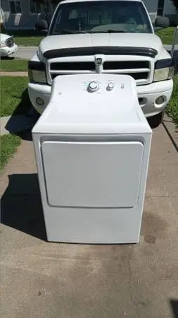 GE electric dryer can see working