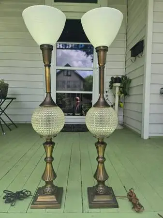 Mid Century Modern Statement Lamps