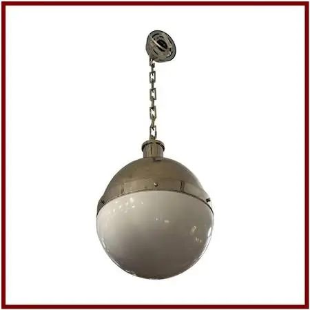 Thomas Obrien For Visual Comfort Hicks Globe Pendant Light