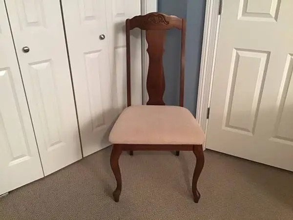 Classic Mid Century solid wood chair