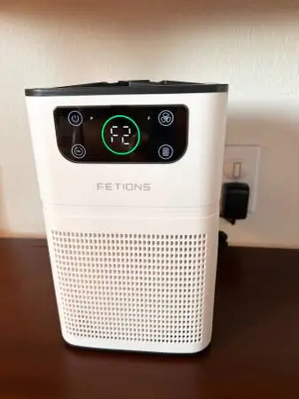 Fetions 3000A air purifier with HEPA filter for large rooms 600sq.ft.
