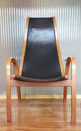 Mid Century Kurva Chair By Yngve Ekström