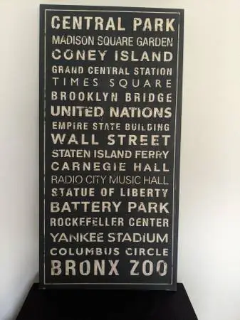 NEW YORK ART PRINT - LANDMARKS OF NEW YORK