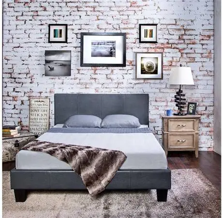 $0 Down!New queens bed plus queen mattress