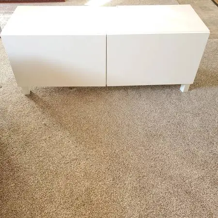 IKEA Entertainment Center TV Stand With Shelves