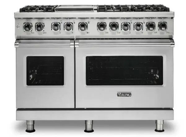 *Lightly Used* Viking 48” Dual Fuel Range-6 Burners / Griddle-Natural Gas