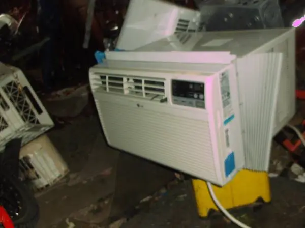 LG 5,000 BTU A/C unit. Has remote as well.