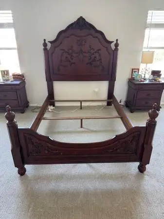 Queen bed frame