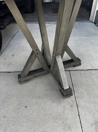 45x45 36 SOLID TALL SQUARE DINNING TABLE