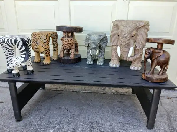 BEAUTIFUL LOW END TABLES, PLANT STANDS, ACCENT PIECES, 5 available