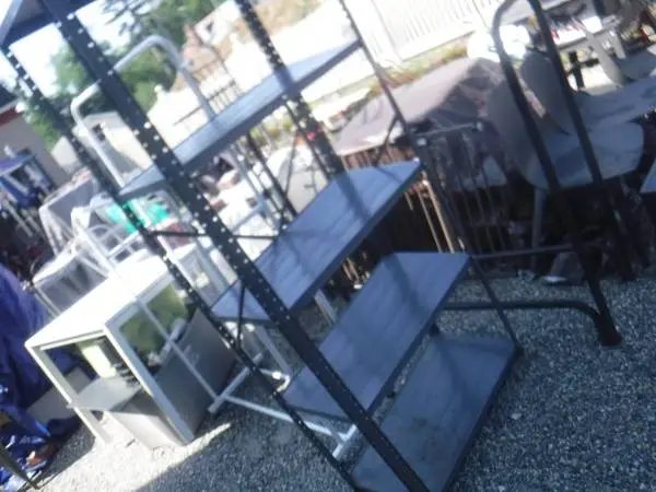 Metal Utility Shelf with 5 Shelves
