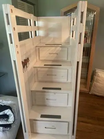 Bunk bed stairs and drawers