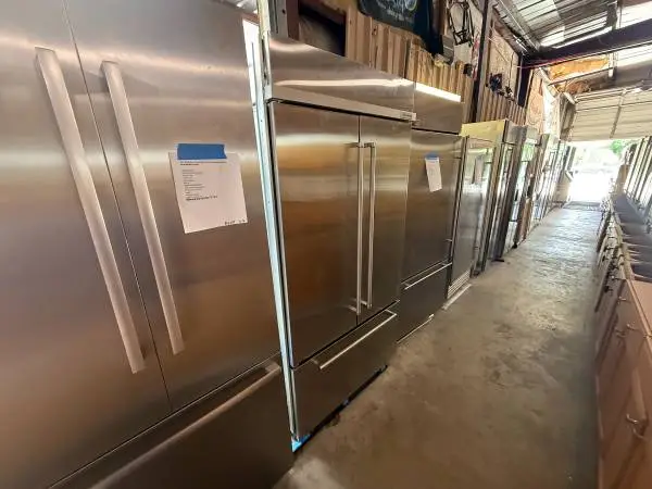 SS KitchenAid French Door Refrigerator Model # KBFN502ESS02 Used