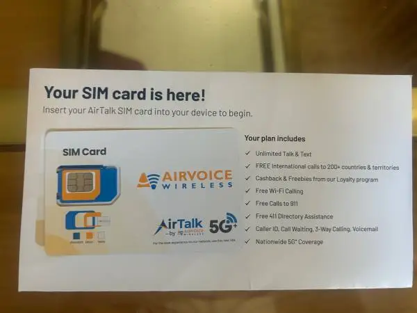Obama phone Sim