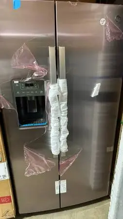 GE® 25.3 Cu. Ft. Side-By-Side Refrigerator