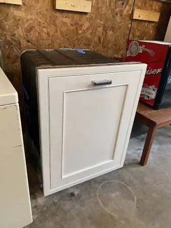 White Panel Asko Dishwasher Fully Integrated Model #D5534 Used