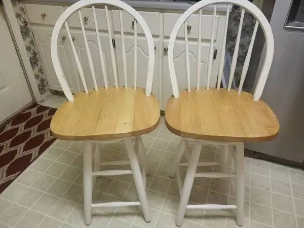 2 Swivel Bar Stools  $40 Each