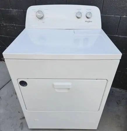 Whirlpool Gas Dryer (90 DAYS WARRANTY) DELIVERY AVAILABLE